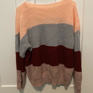 Knit sweater